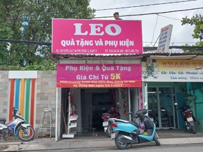 BẢNG HIỆU SHOP QUÀ TẶNG.